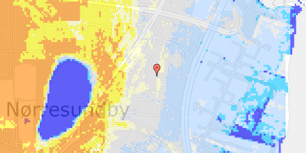 Ekstrem regn på Abildgårdsvej 35, st. th