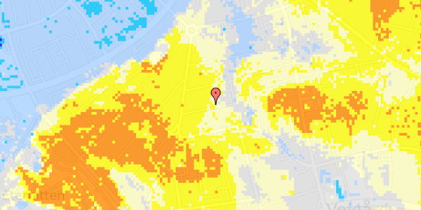 Ekstrem regn på Baldersgade 9