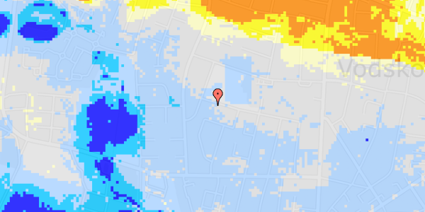 Ekstrem regn på Begonievej 11