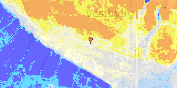 Ekstrem regn på Bellisvej 2