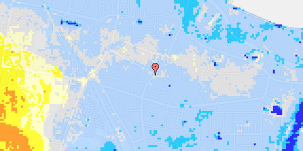 Ekstrem regn på Boulevarden 14, 1. 