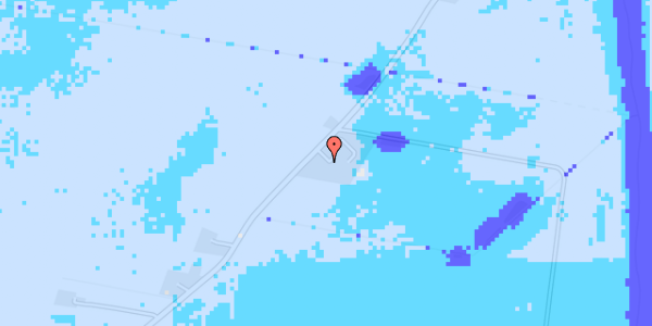 Ekstrem regn på Brorholtvej 70