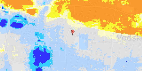 Ekstrem regn på Brorsonsvej 5