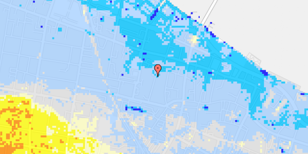 Ekstrem regn på Dalgasgade 21, st. th