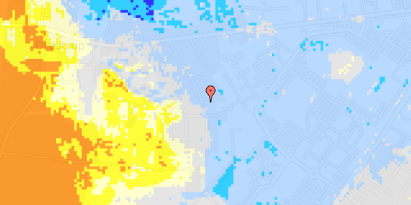 Ekstrem regn på Drastrup Skovvej 29