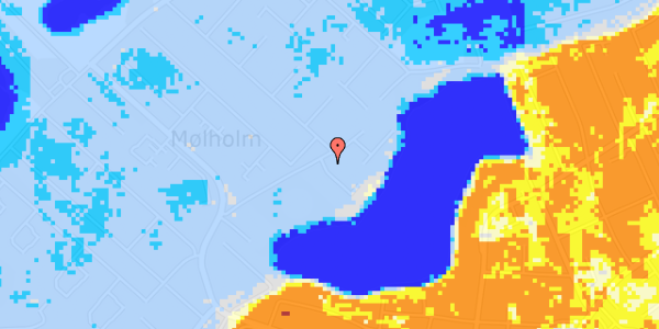 Ekstrem regn på Druevej 1