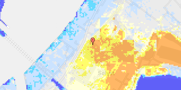 Ekstrem regn på Dybdalsvej 4A