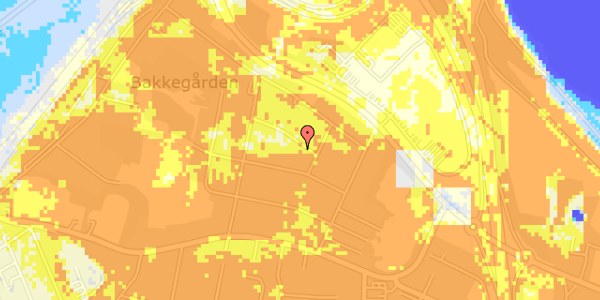 Ekstrem regn på Eckersbergsvej 20