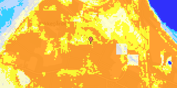 Ekstrem regn på Eckersbergsvej 22