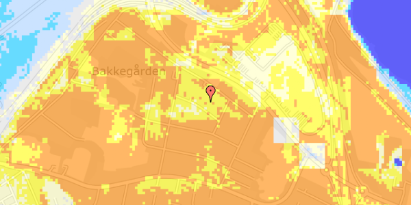 Ekstrem regn på Eckersbergsvej 23