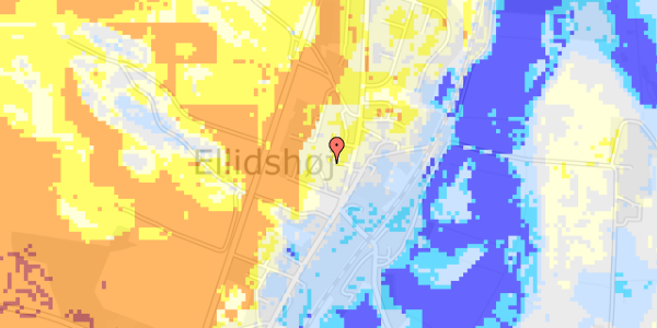 Ekstrem regn på Ellidshøjvej 36