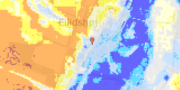 Ekstrem regn på Ellidshøjvej 54