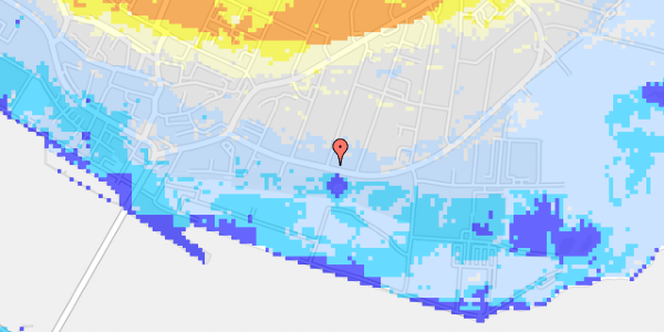 Ekstrem regn på Engvej 16A, st. th