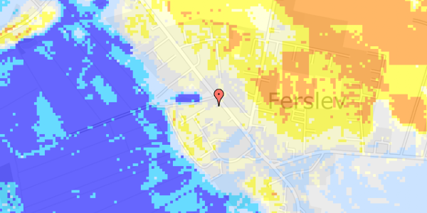 Ekstrem regn på Ferslev Byvej 24C