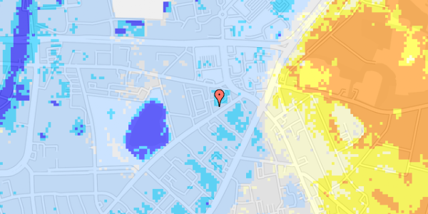 Ekstrem regn på Finlandsgade 7, 3. th