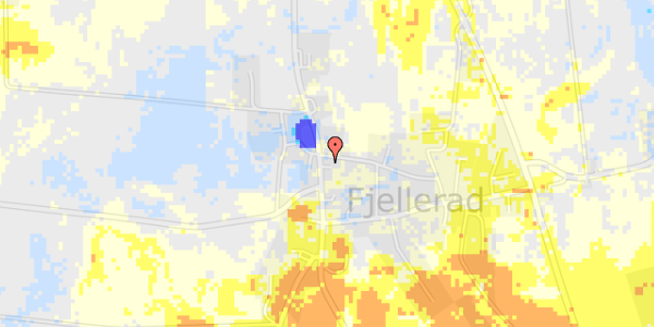 Ekstrem regn på Fjellerad Bygade 39B