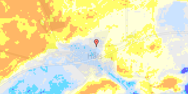 Ekstrem regn på Flamstedvej 54