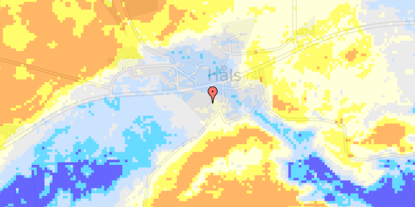 Ekstrem regn på Flamstedvej 61