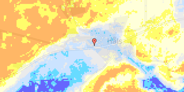 Ekstrem regn på Flamstedvej 66