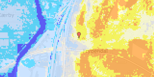 Ekstrem regn på Glentevej 21