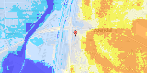 Ekstrem regn på Gugvej 73, st. th