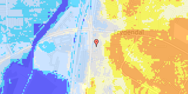 Ekstrem regn på Gugvej 83, st. 