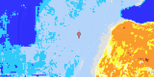 Ekstrem regn på Guldborghaven 6