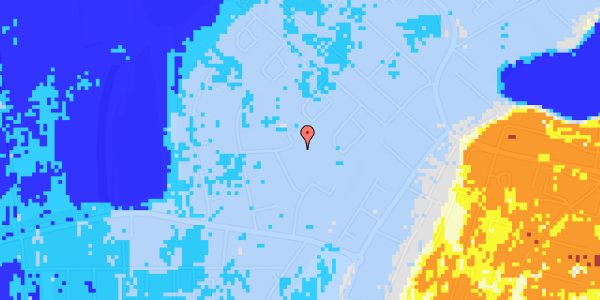 Ekstrem regn på Guldborghaven 25