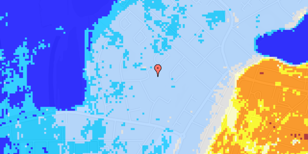 Ekstrem regn på Guldborghaven 34