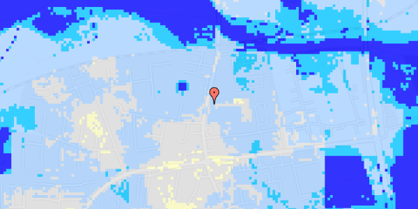 Ekstrem regn på Hadsundvej 319