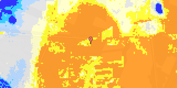 Ekstrem regn på Hanebjælken 29