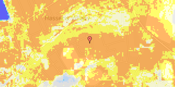 Ekstrem regn på Hasserishøj 8