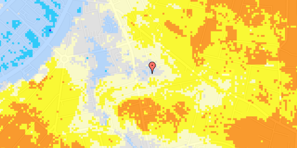 Ekstrem regn på Heimdalsgade 28