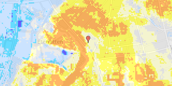 Ekstrem regn på Heilskovsgade 35