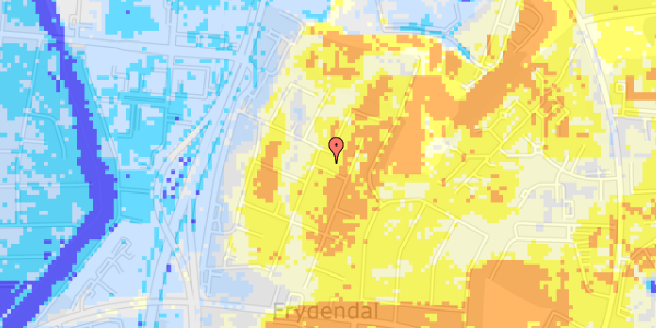 Ekstrem regn på Hejrevej 1A