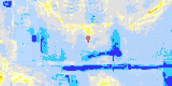 Ekstrem regn på Herningvej 288