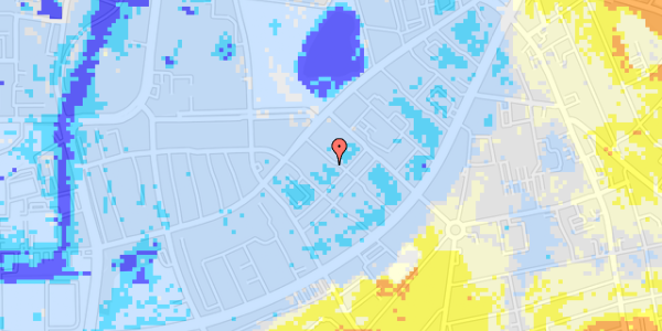 Ekstrem regn på Himmerlandsgade 14, 3. th