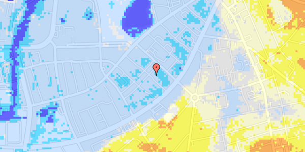 Ekstrem regn på Himmerlandsgade 17, 2. th