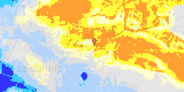 Ekstrem regn på Horsens Kirkevej 17