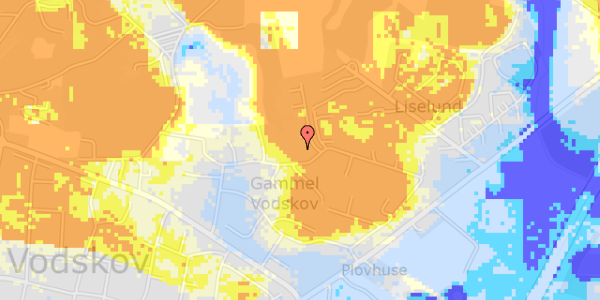 Ekstrem regn på Horshøjvej 1C