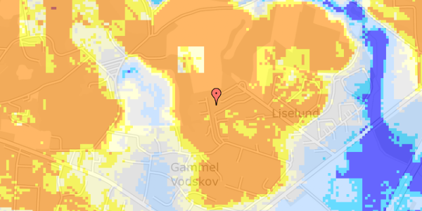 Ekstrem regn på Horshøjvej 10