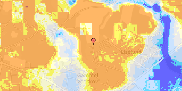 Ekstrem regn på Horshøjvej 17