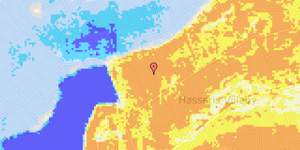 Ekstrem regn på Ingridsvej 13