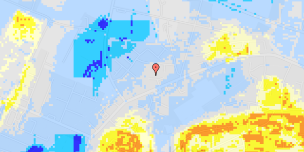 Ekstrem regn på Kirsebærhaven 5