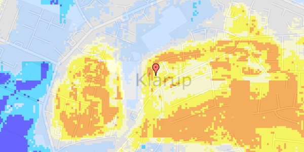 Ekstrem regn på Klarup Kirkevej 24