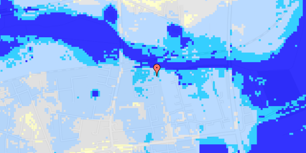 Ekstrem regn på Knuden 49