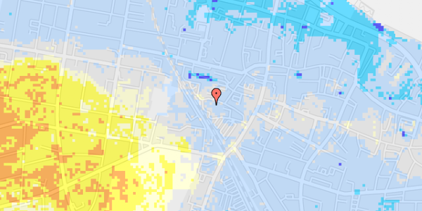 Ekstrem regn på Ladegårdsgade 5, 6. 603