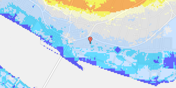 Ekstrem regn på Lille Borgergade 19, 4. th