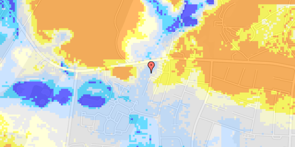 Ekstrem regn på Lille Tingbakke 8, 2. th