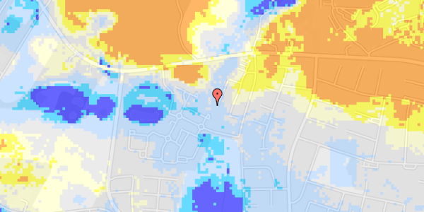 Ekstrem regn på Lille Tingbakke 18, 2. th